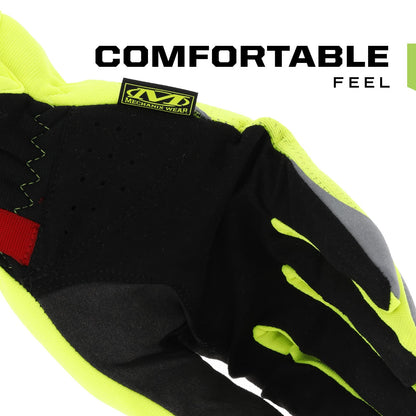 Mechanix Wear - Hi-Viz FastFit Gloves (X-Large, Fluorescent Yellow) SFF-91-011