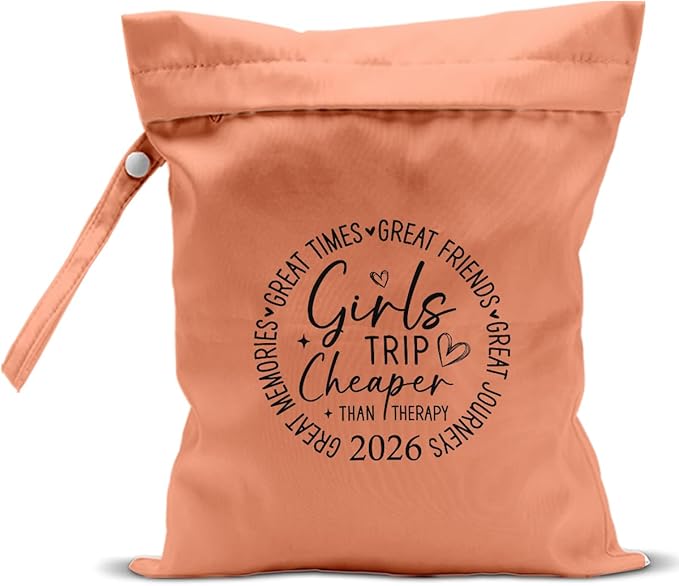 Girls Trip Gifts Wet Dry Bag, Beach Bag Wet Bag Favors,