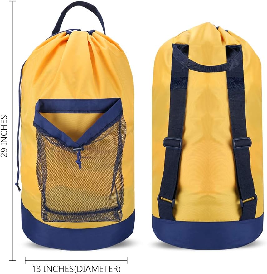 Dalykate Backpack Laundry Bag, Laundry Backpack
