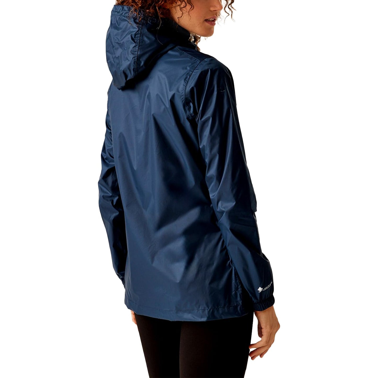 Regatta Womens Pack-It III Waterproof Packaway Jacket - Navy - 14