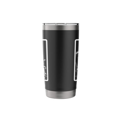 The Homebody Tarot Card Indoorsy Men Introvert Stainless Steel Insulated Tumbler