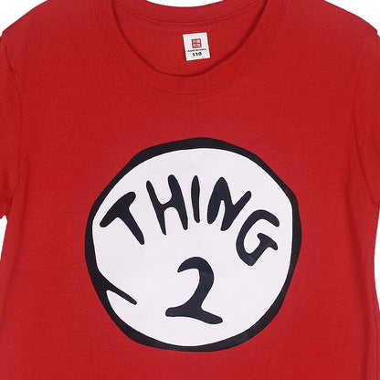 Thing 1 2 Large 2 Pieces Iron On Patch Halloween Costume Accessories Standard
