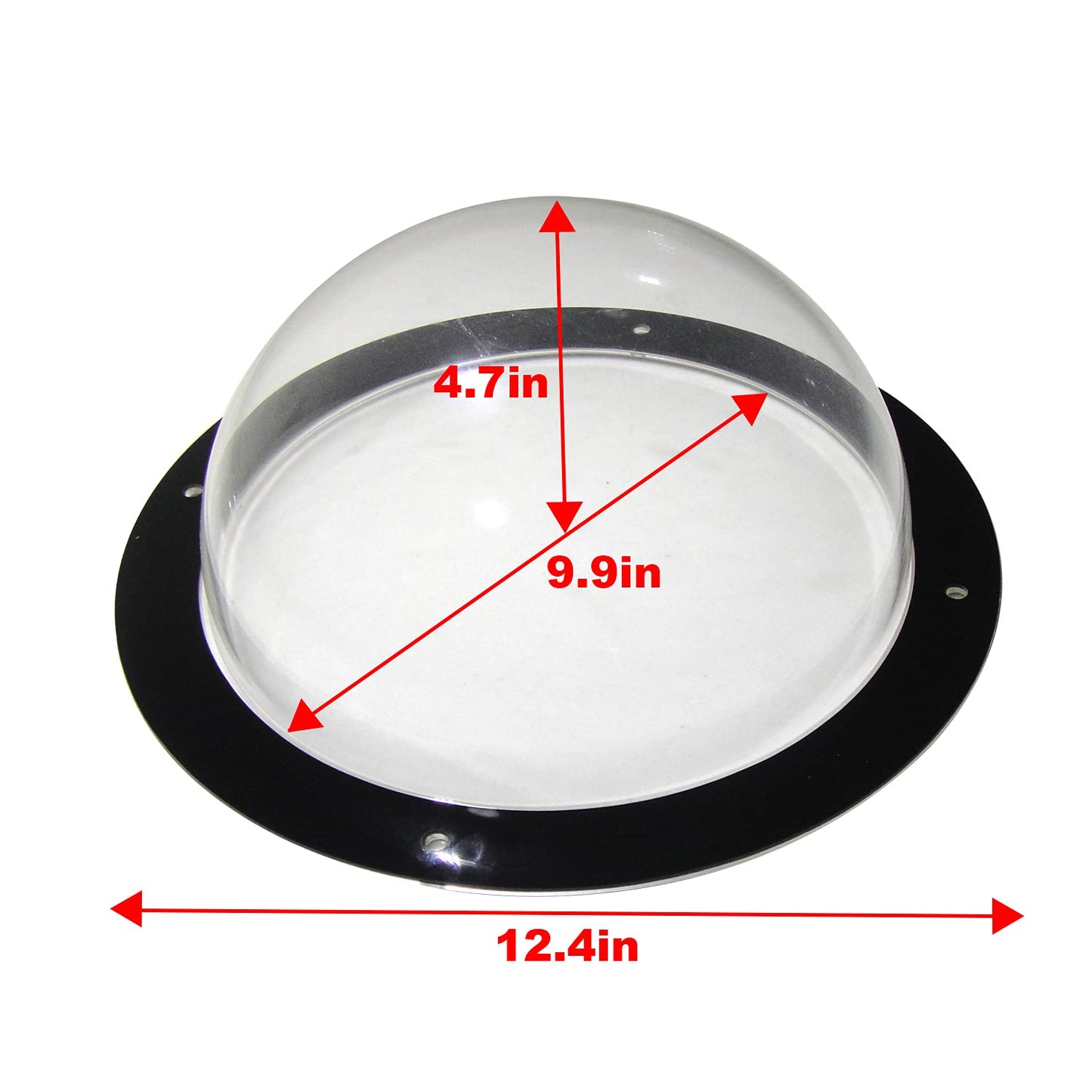 BobbyPet Dog Fence Window - Clear View Dome Pet Peek Window - XL Size for Dog/cat/Horse,Even Children