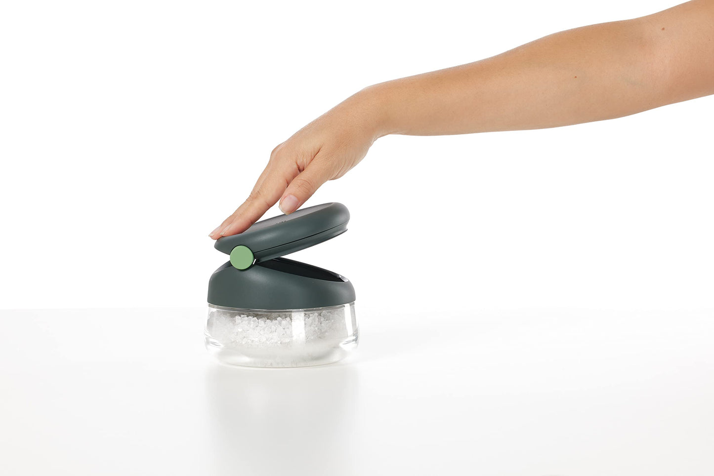 Lékué 16.9oz Shaker Salt Cellar, 0.5 x 4.1inch, Clear