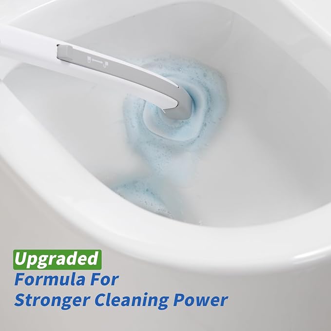 oshang 28 Count Toilet Brush Refills, Toilet Refill Pads, Disposable Toilet