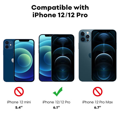 JETech Full Coverage Screen Protector for iPhone 16e 2025, iPhone 13/13 Pro 6.1-Inch, Tempered Glass Film with Easy Installation Tool, Case-Friendly, HD Clear, 3-Pack