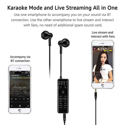 Voice Changer Headsets, KOKITEA Earbud Headphones, for Phone/PS4/Xbox/Switch/IPad/Computer/Anchor/Cam Girl/Kids