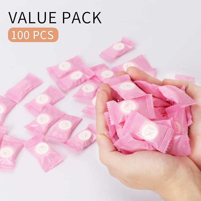 Classycoo Compressed Towel 100 PCS Mini Tablets Disposable Portable Face Towel