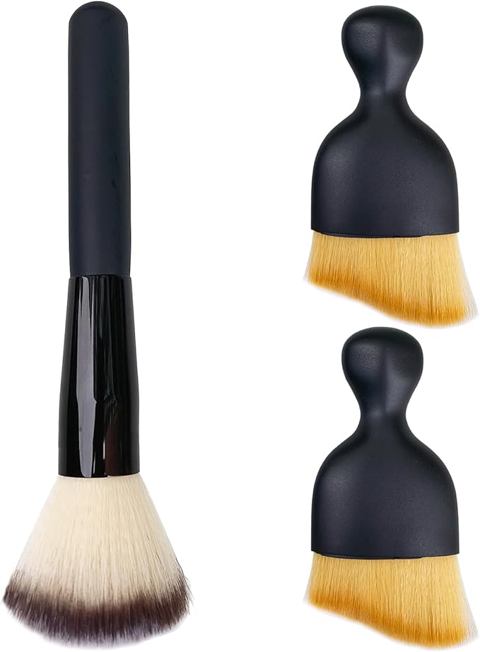 3 Pack Microfiber Duster, Small Dust Brushes, Feather Duster, Soft Fibers