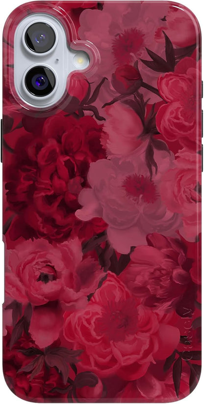 Casely iPhone 16 Case | Compatible with MagSafe | Classic Ultra-Slim Design (Sage Garden | Green Floral)