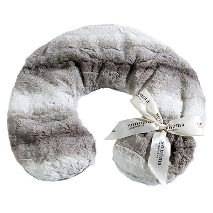 Sonoma Lavender Luxury Eucalyptus/Lavender Heatable/Chillable Neck Pillow, Microwaveable for Neck and Shoulders with Removable Washable Covers, Great for Relaxation and Pain Relief (Green Dot)