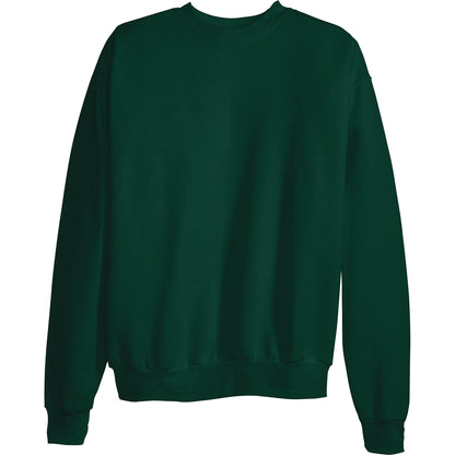 Hanes mens Ecosmart Sweatshirt, Deep Forest - 1 Pack, Large US,