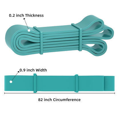 Resistance Bands, Pull Up Bands, Pull Up Assist Band Exercise Bands for Men & Women Working Out, Body Stretching, Physical Therapy, Muscle Training