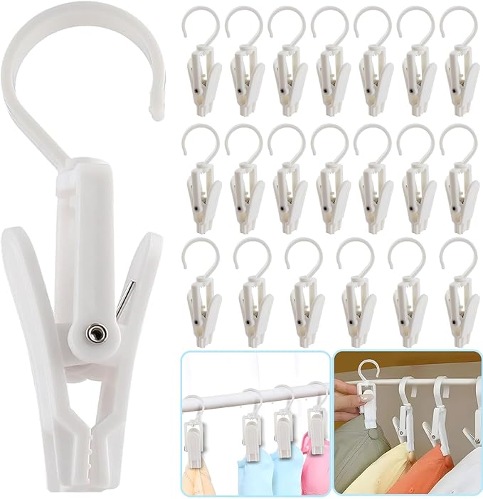 VinBee 20 PCS Laundry Hooks
