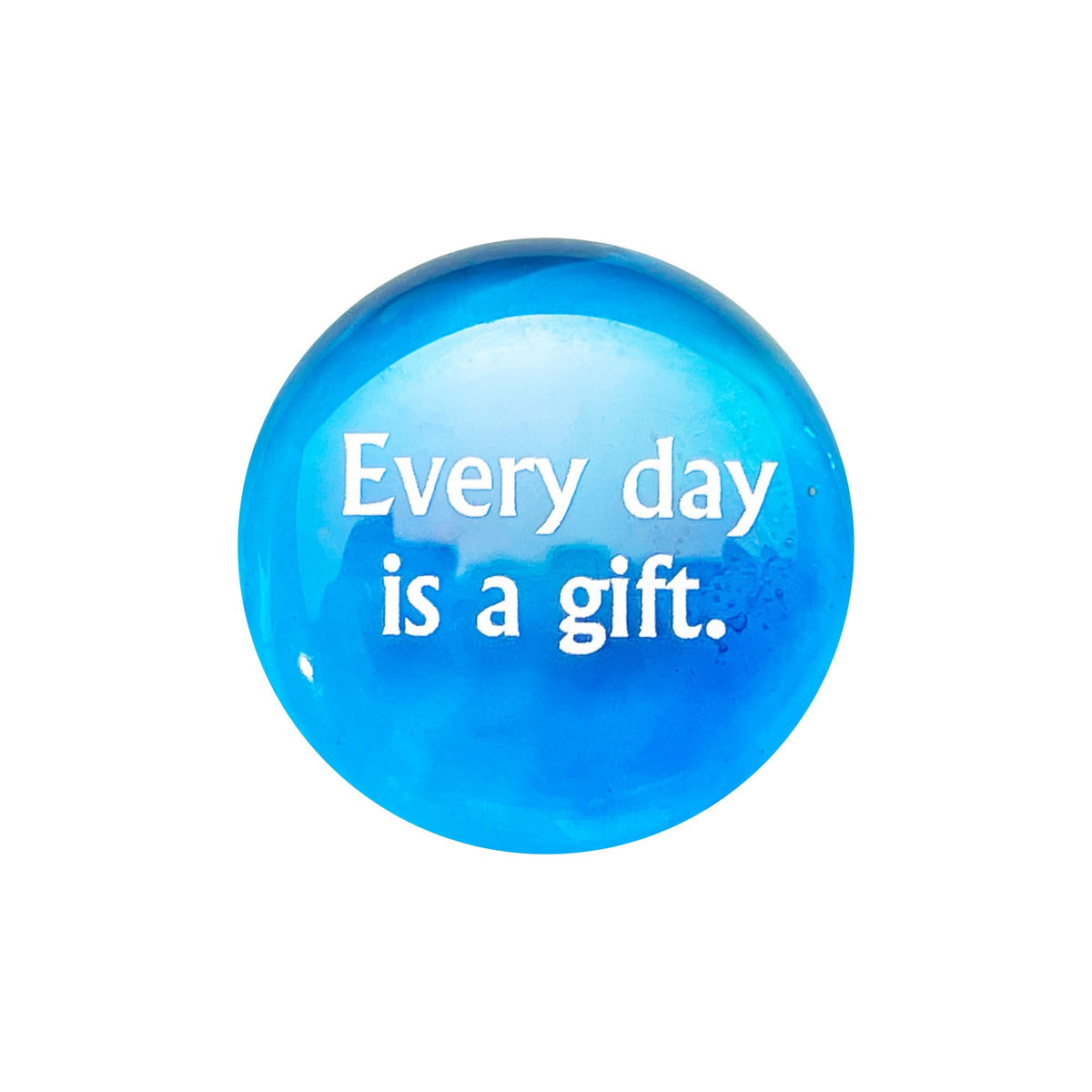 Lifeforce Glass Encouragement Stones, Motivational and Inspirational Quotes and Sayings on Translucent and Opaque Glass Stones, Set of 6 in a Deluxe Box