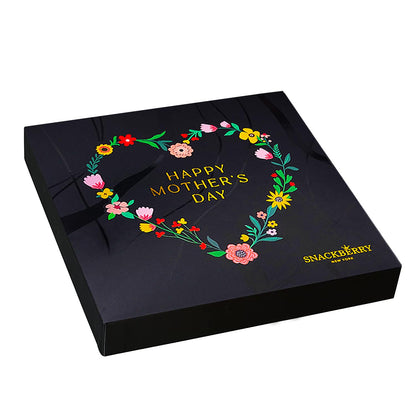 Snackberry Mothers Day Dried Fruit Basket, Gourmet Snack Box, in Elegant Drawer Window Box, Healthy Gift Snack Box for Women. Kosher Parve (Single)