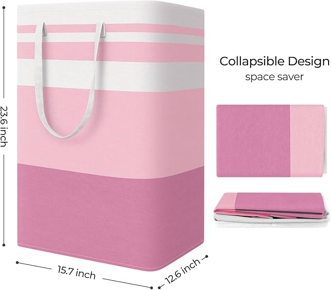 StorageRight Large Collapsible Laundry Basket Hamper