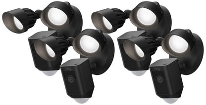 Ring Floodlight Cam Wired Plus — Outdoor home or business security with motion-activated 1080p HD video and floodlights, (2021 release) White