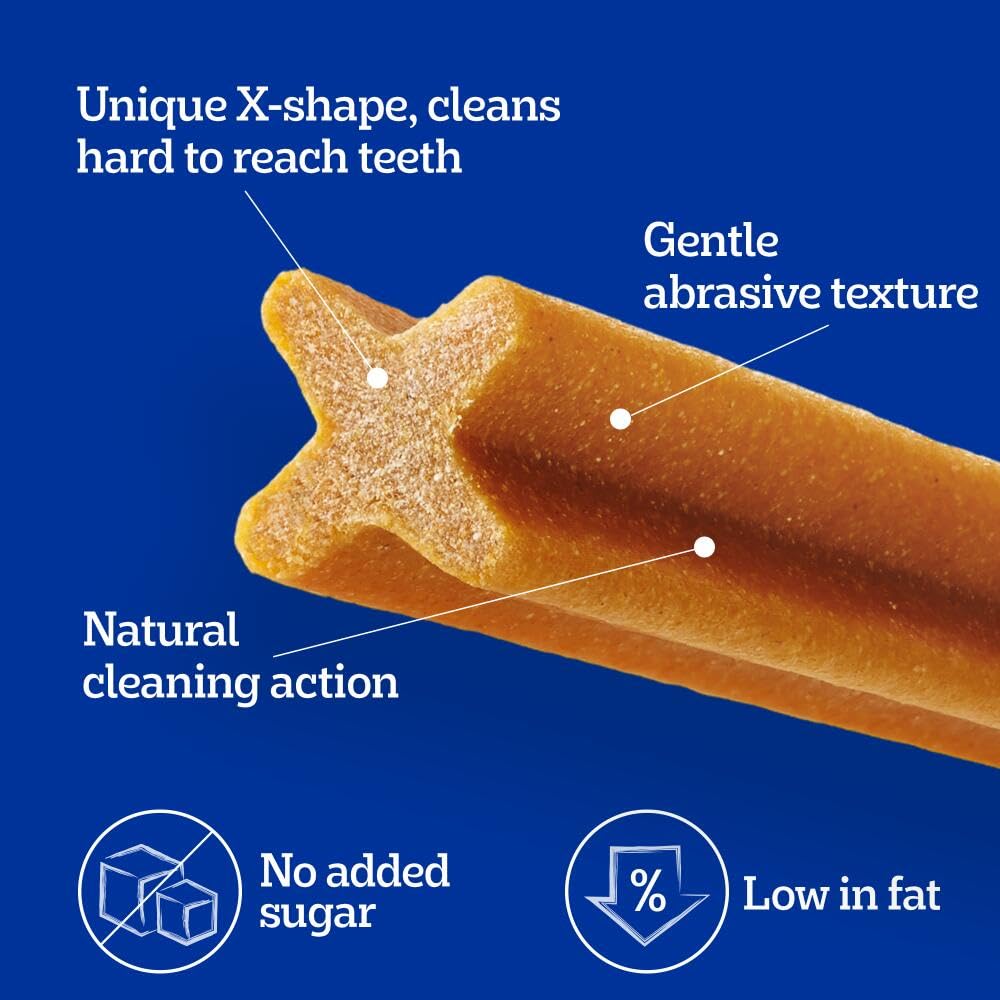Pedigree DentaStix - Daily Dental Chews For Medium Dogs (10-25 kg), 112 Sticks