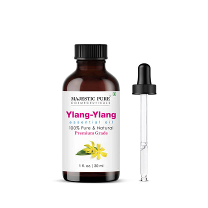 Majestic Pure Lavender Essential Oil with Glass Dropper - Huge 4 Fl Oz - 100% Pure and Natural Lavender Oil - Premium Grade Essential Oils for Diffuser, Aromatherapy, Soap and Candle Making