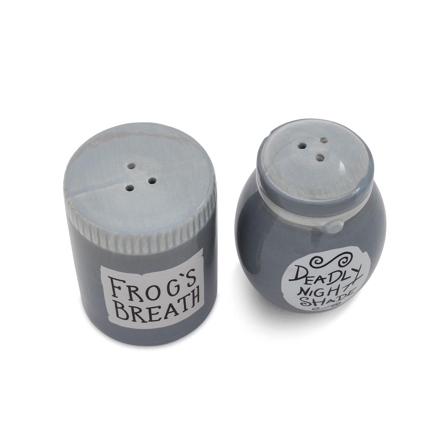 Disney The Nightmare Before Christmas Sally Jars Salt and Pepper Shaker Set | Spice Dispenser Storage Canisters