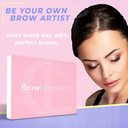 CICI Lash Professional Eyebrow Lamination Kit with Keratin Conditioning | Instant DIY Eye Brow Lift for Fuller, Thicker Brows | Easy to Use and Long Lasting Results