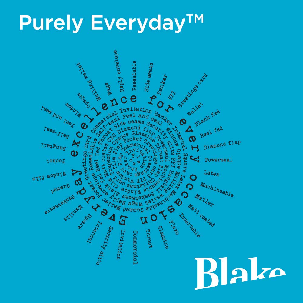 Blake Purely Everyday C5 229 x 162 mm 100 gsm Pocket Peel & Seal Envelopes (23893/100 PR) White - Pack of 100