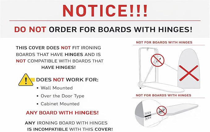 TIVIT Ironing Board Cover 12 x 43” – Made in Italy, Alumitek PRO Heat-Reflective