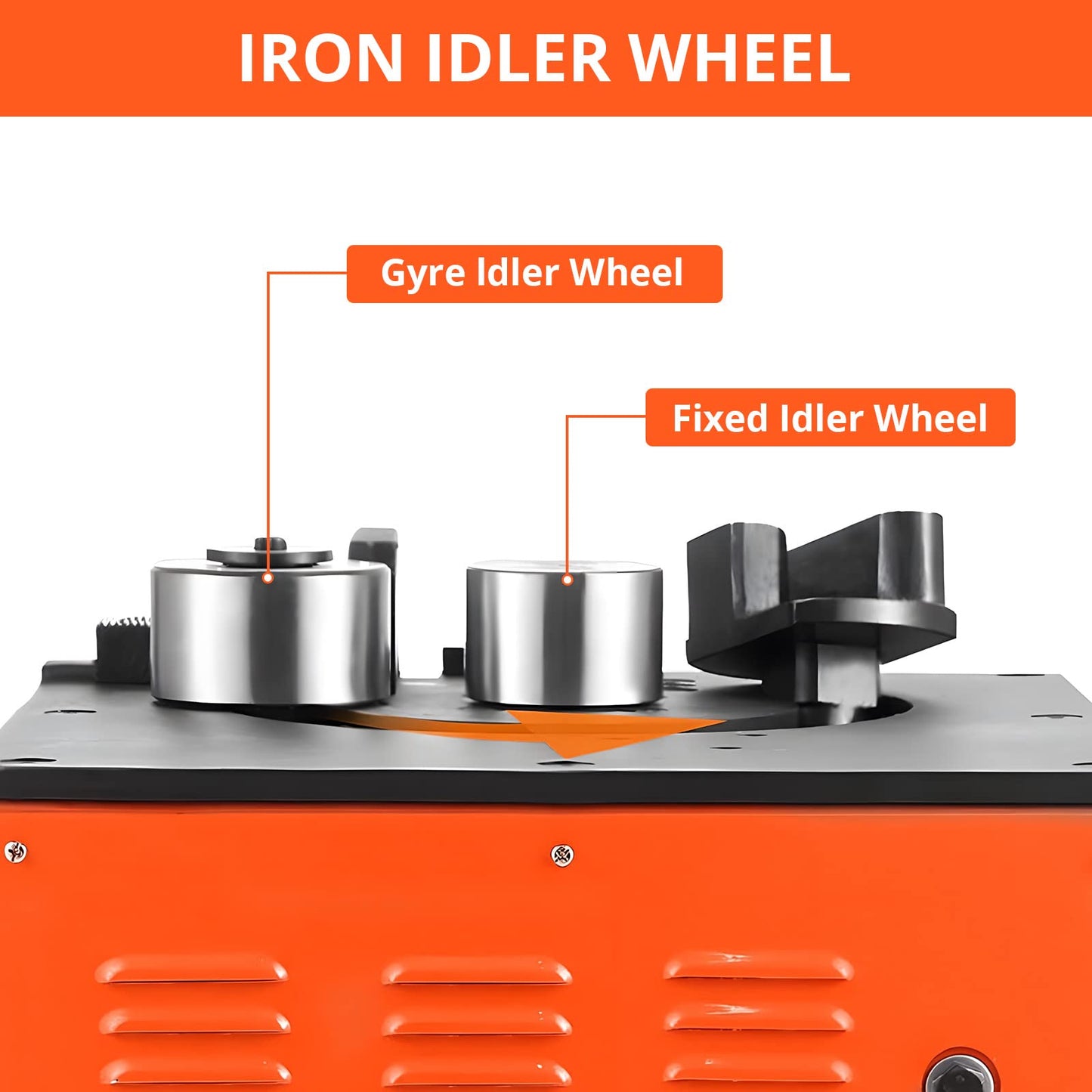 1600W Electric Rebar Bender and Cutter, Fast & Accurate Rebar Bending Machine, Portable Rebar Bender Tool for 1/4 inch to 1 inch Steel Bar with 0-180° Angle and Foot Pedal Switch