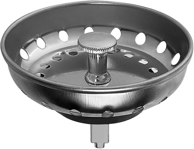 Kitchen Sink Strainer and Stopper Stainless Steel Basket