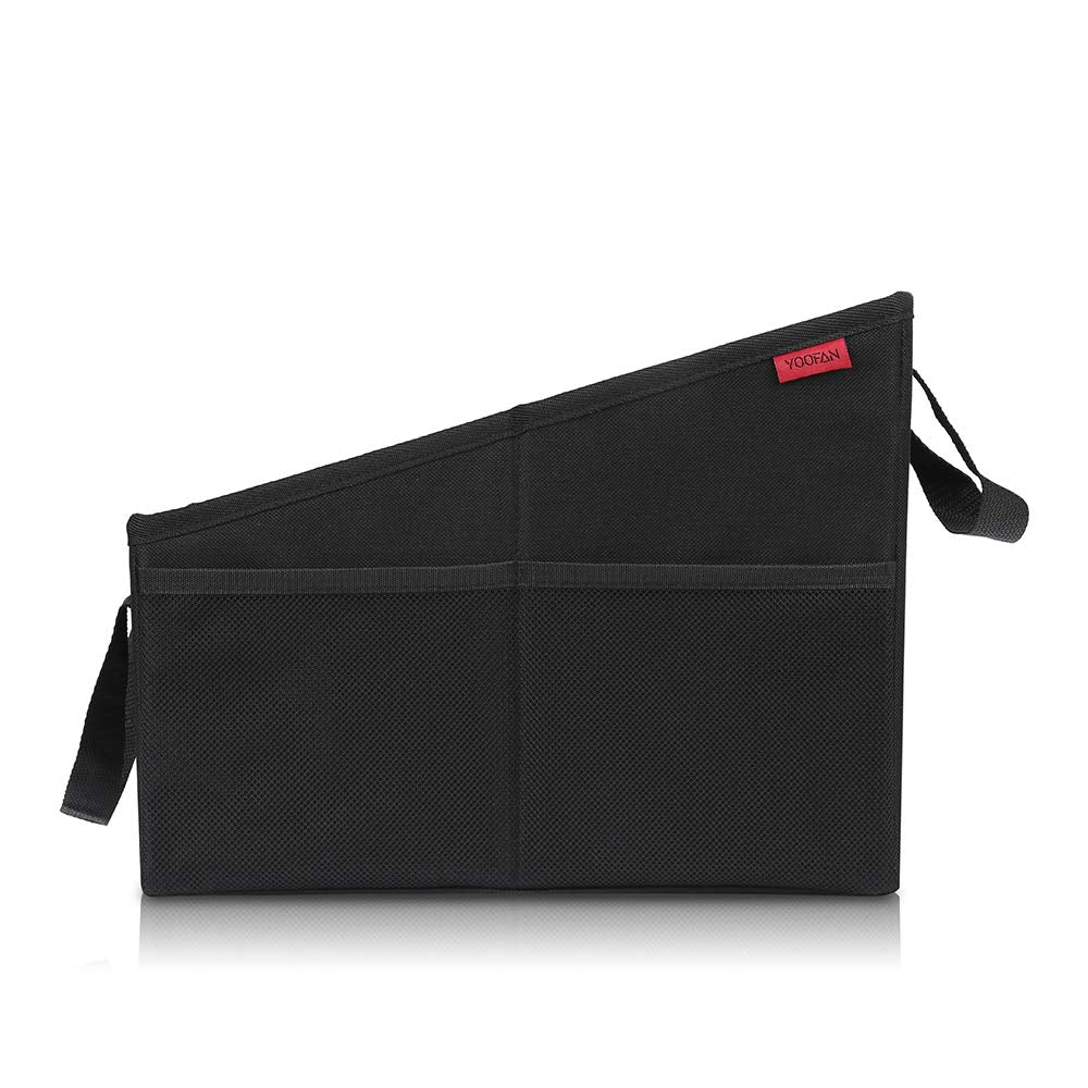 YOOFAN Car Seat Organizer for Front and Rear Seat with Cup Holder, Seat Belt Attachment and Storage Space for Toys, Books, Cookies and Other Utensils