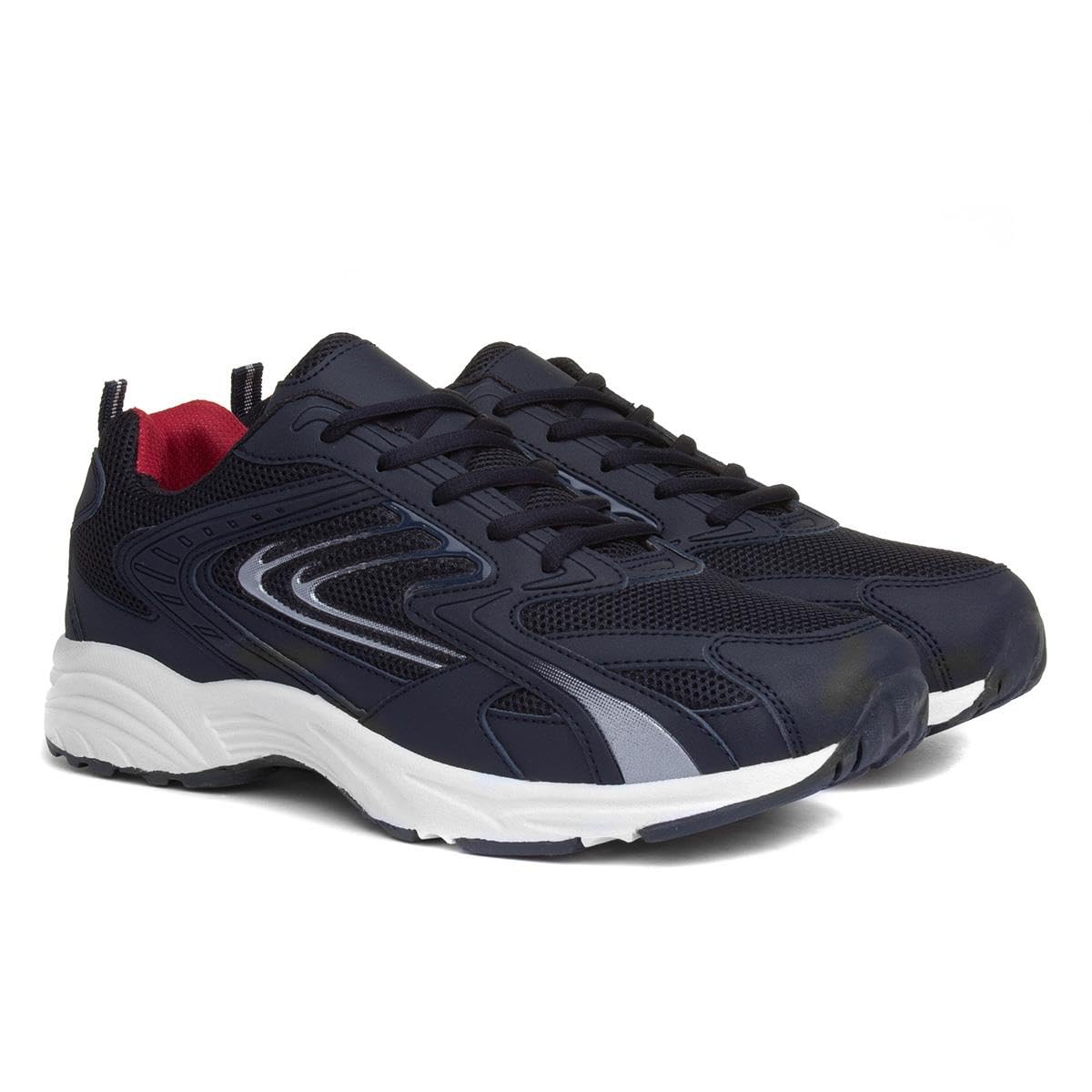 XL Mens Navy Lace Up Trainer - Size 9 UK - Blue