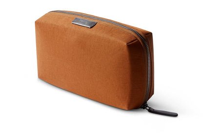 Bellroy Tech Kit (Tech Accessories Organizer Pouch, Zipper Closure, Stores Power Bank, Phone Charger, Cables & More) (Bronze)