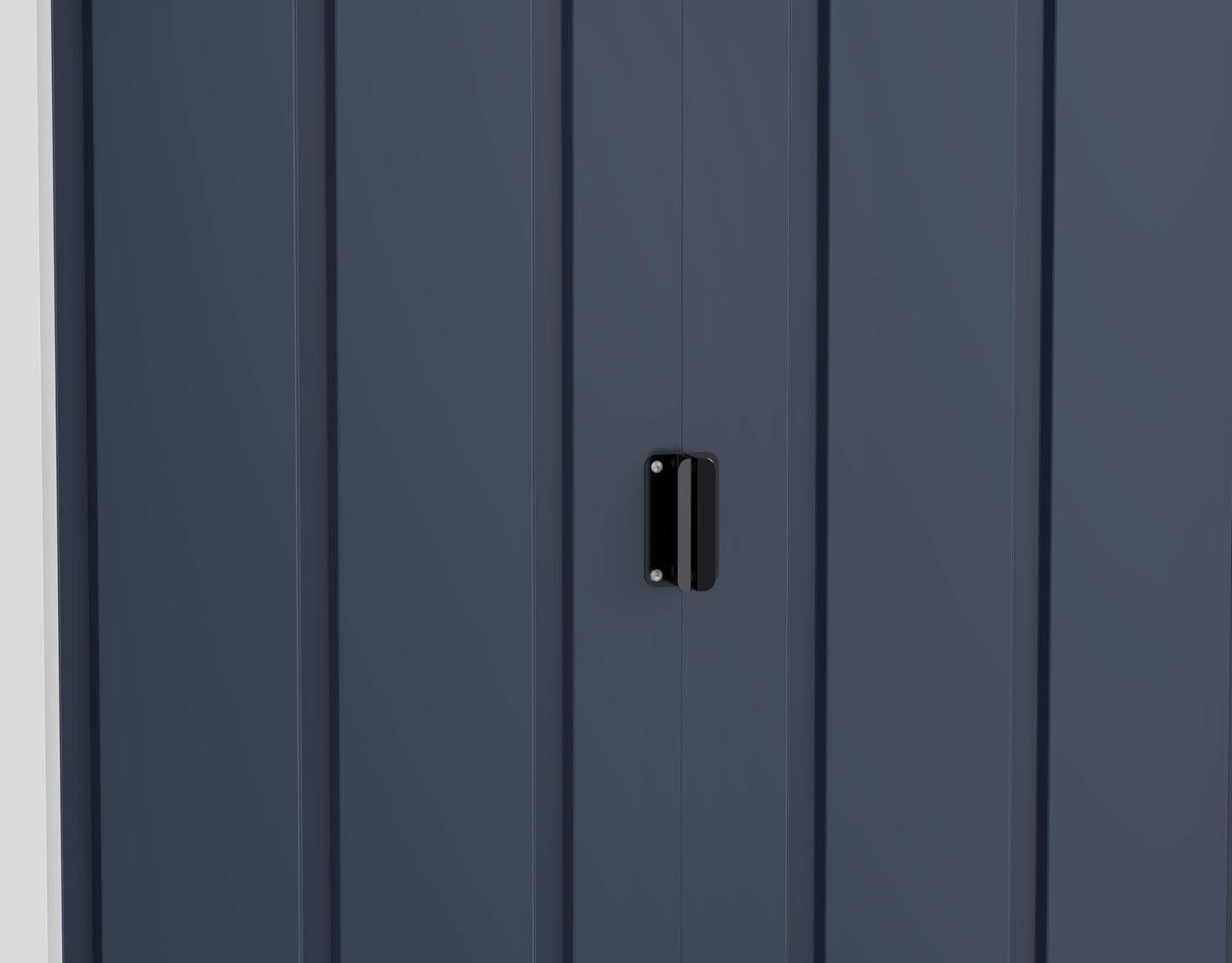 Duramax ECO 8 x 8 (6.35 m2) Metal Garden Storage Shed, Hot-Dipped Galvanized Metal Garden Shed, Tool Storage Shed, Strong Reinforced Roof Structure, Maintenance-Free Metal Shed, Anthracite