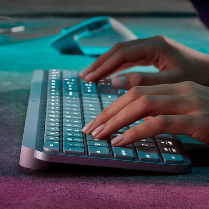Logitech MX Keys S Wireless Keyboard, Low Profile, Fluid Precise Quiet Typing, Programmable Keys, Backlighting, Bluetooth, USB C Rechargeable, for Windows PC, Linux, Chrome, Mac - Graphite
