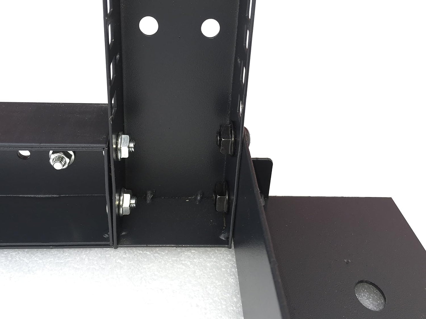 Sysracks 18U 4 Post Open Frame 19 inch Network Server Rack Relay Cabinet Adjustable Depth 24"-37"