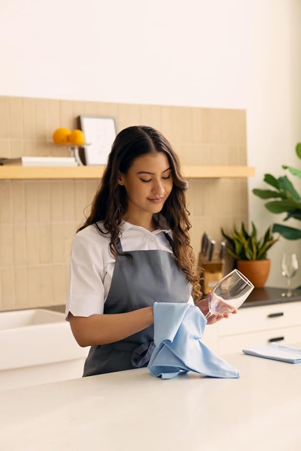 Zflow Microfiber Glass Cleaning Cloths