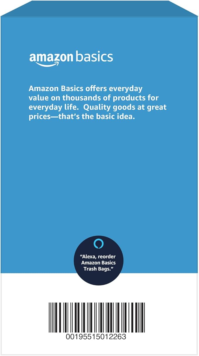 Amazon Basics Trash Bags, 30 Gallon
