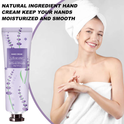 10 Pack Hand Cream for Dry Cracked Hands, Stocking Stuffers for Teen Girls,Christmas Gifts for Women,Teacher Appreciation Gifts, Natural Plant Fragrance Mini Hand Lotion Moisturizing Hand Care Cream