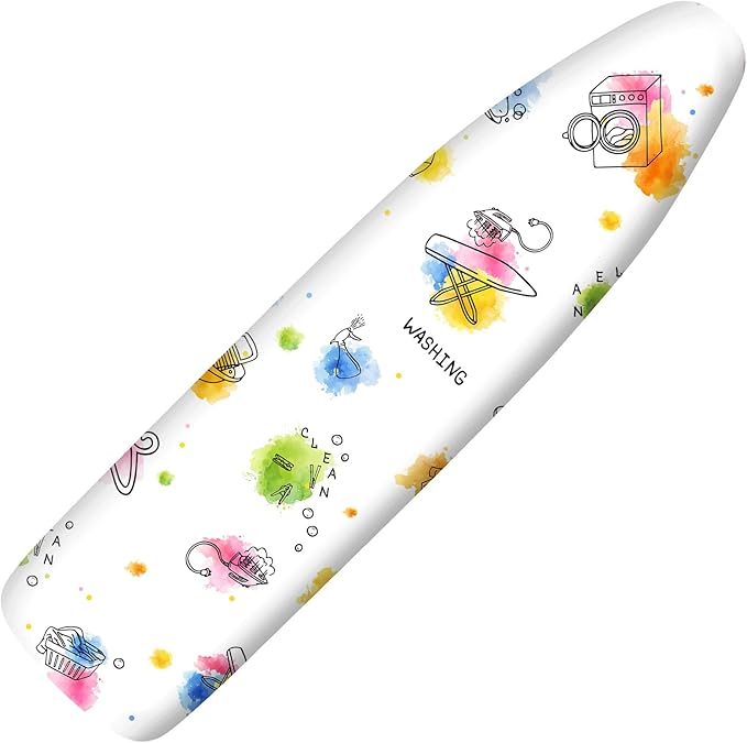 Extra Thick Ironing Board Cover and Pad, 15x54 Ironing Board Cover, Resist