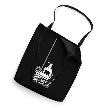 Creepy Lotion Basket True Horror Art Graphics Tote Bag