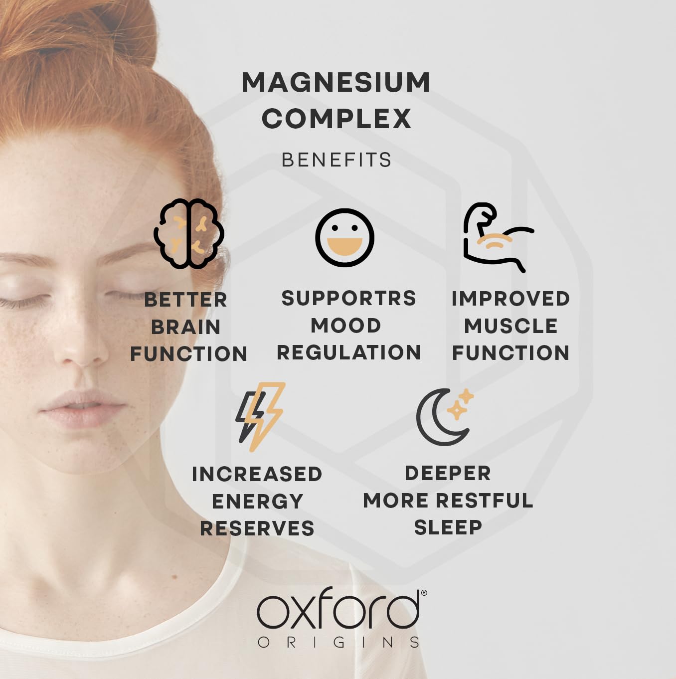 Advanced Magnesium Complex with Vitamin B6 | Made in The UK | Magnesium Supplements for Restless Leg Syndrome Relief, Leg Cramps & Sleep | Mag Citrate, Oxide & VIT B6 | 120 Capsules