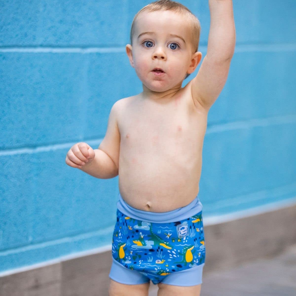 Splash About Happy Nappy, Crocodile Swamp, 12-24 Months