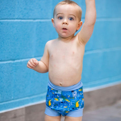 Splash About Happy Nappy, Crocodile Swamp, 12-24 Months