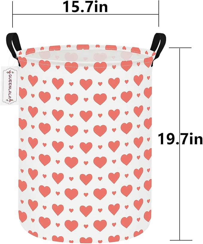 QUEENLALA Large Storage Basket, Laundry Hamper/Bathroom/Home Decor/Collapsible