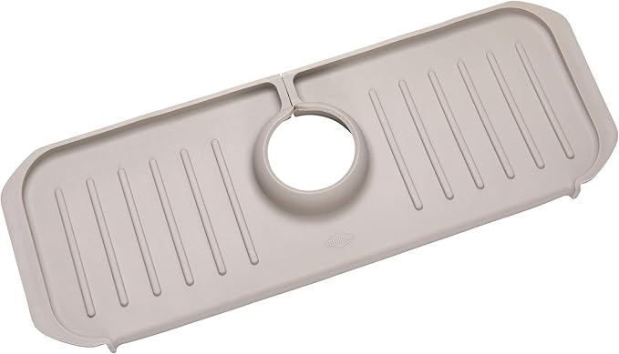 Clorox KeptClean Kitchen Faucet Splash Guard – Easy-to-Install, Water-Resistant