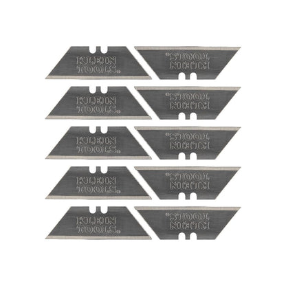 Klein Tools Folding Utility Knife with Impact Driver, Blades and Bits Bundle with 10-Pack Heavy-Duty Replacement Blades