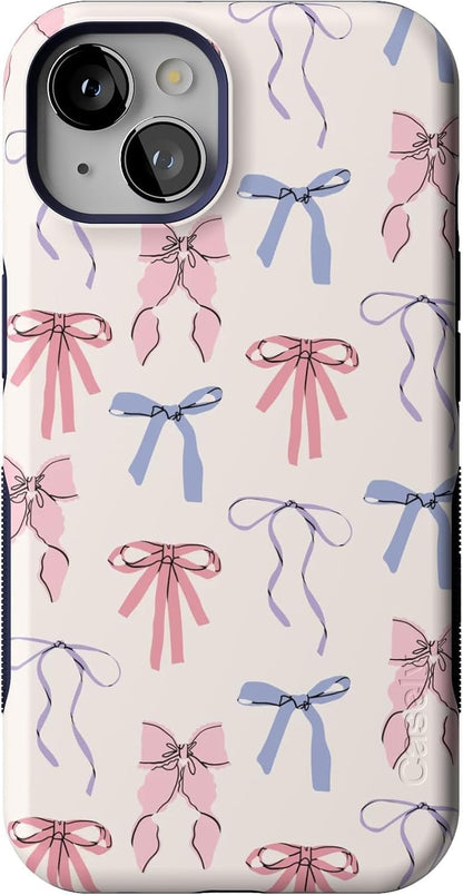 Casely iPhone 13 Case | Be Mine | Tiny Hearts | Compatible with MagSafe | Bold Protective Case Design