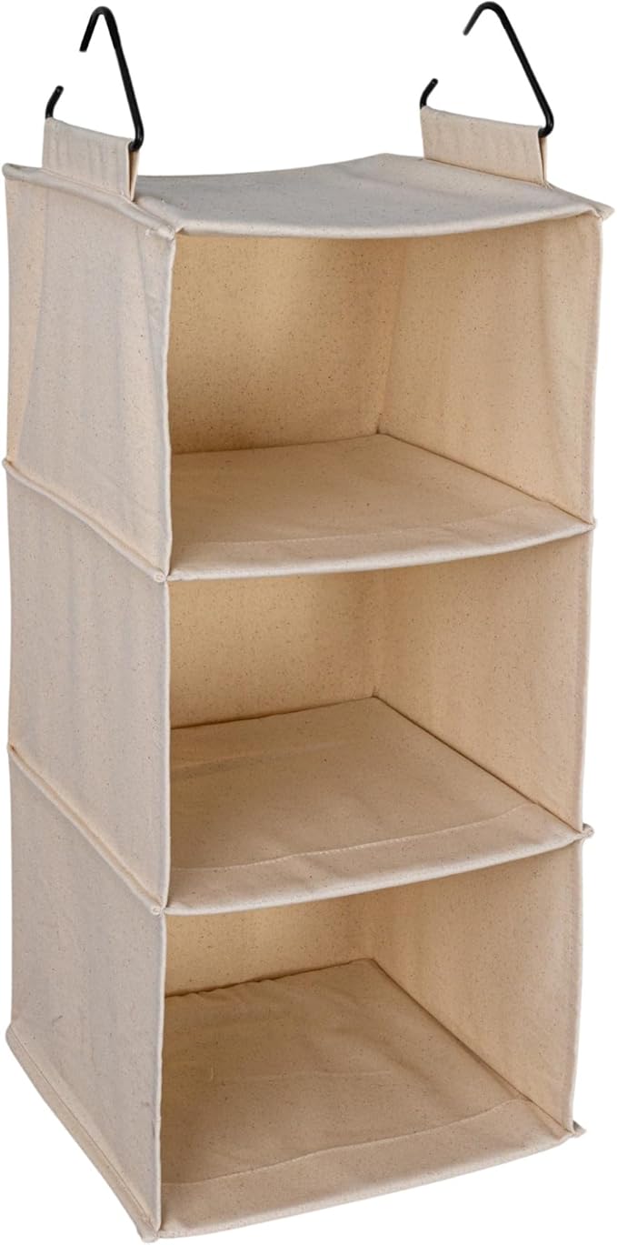 Household Essentials Cedarline 3-Shelf Hanging Closet Organizer, Heavy-Duty