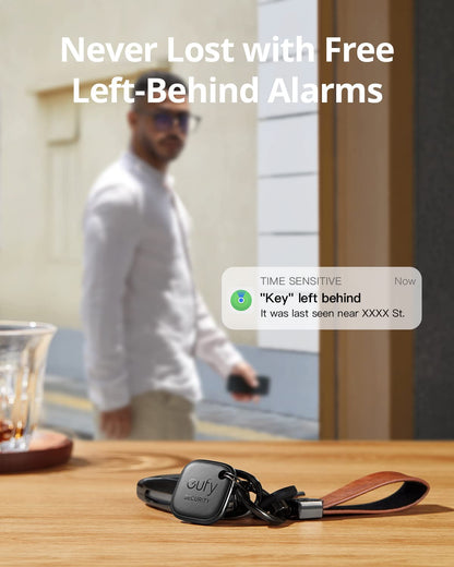 eufy Security SmartTrack Link Bluetooth Item Finder and Key Finder, Works with Apple Find My (iOS only), Find your Remote, Luggage, Phone, and More, Water Resistant (Android Not Supported)